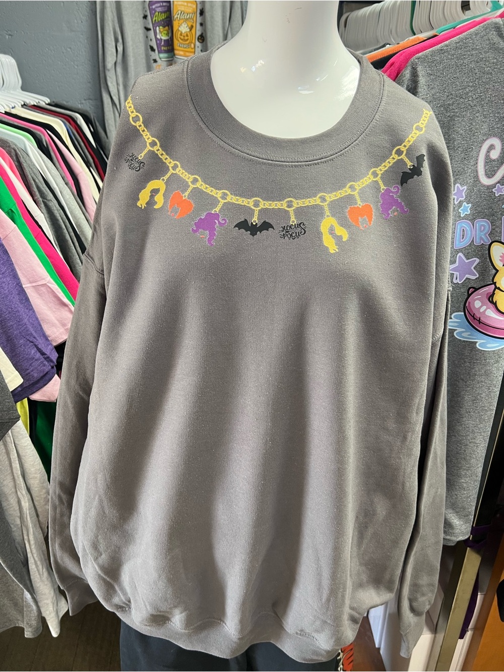 Brand new unisex crewneck sweatshirt hocus Pocus
